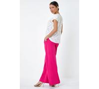 Roman Women's Jacquard Paisley Print Top in Ivory | Size: 10 Roman Ivory 10