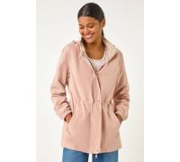 Roman Women's Lightweight Hooded Jacket in Light Pink | Size: 16 Roman Light Pink 16