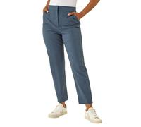 Petite Bengaline Smart Stretch Trouser Roman Blue 16