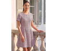 Roman Women's Petite Boucle Dress in Pink | Size: 8