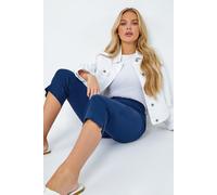 Roman Women's Petite Cropped Stretch Trouser in Midnight | Size: 14 Roman Midnight 14