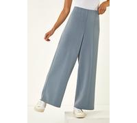Petite Front Seam Stretch Trouser Roman Blue 18