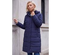 Roman Women's Petite Oversized Puffer Coat in Navy | Size: 12 Roman Navy 12
