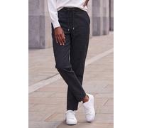 Roman Women's Petite Spot Print Stretch Trouser in Black | Size: 16