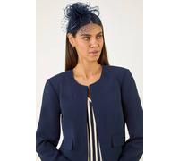 Roman Women's Smart Pocket Jacket in Navy | Size: 16 Roman Navy 16