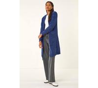 Roman Women's Soft Chenille Hooded Cardigan in Midnight | Size: Small Roman Midnight S