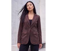 Roman Women's Suedette Lined Blazer in Chocolate | Size: 12