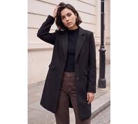 Roman Women's Tailored Single Breasted Coat in Black | Size: 18
