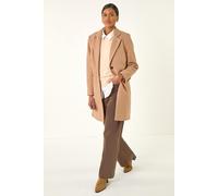 Roman Women's Tailored Single Breasted Coat in Camel | Size: 20 Roman Camel 20