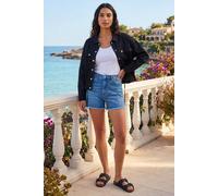 Roman Women's Utility Collared Pocket Jacket in Black | Size: 18 Roman Black 18