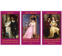 Romance Angel oracle cards deck. Love and Romance oracle. Classic Art divination cards