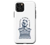 Romance Author At Work Vintage Typewriter Novelist Writer Case for iPhone 11 Pro