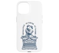 Romance Author At Work Vintage Typewriter Novelist Writer Case for iPhone 15