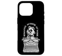 Romance Author At Work Vintage Typewriter Novelist Writer Case for iPhone 16 Pro
