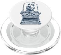 Romance Author At Work Vintage Typewriter Novelist Writer PopSockets PopGrip for MagSafe