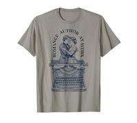 Romance Author At Work Vintage Typewriter Novelist Writer T-Shirt