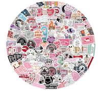 Romance Book Stickers - 150 PCS Holographic Bookish Sticker Pack Reading Book-tok Glitter Vinyl Decals for Laptop Ebook Readers Water Bottles Journal Scrapbook Waterproof