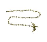 Romance Branch and Doves Pendant Sweater Chain 80cm Gold Tone Chain Feminine Long Necklace Accessory Branch Necklace