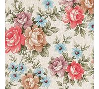 Romance Floral Fablon Self Adhesive Film Arts Crafts 2 m X 45 cm Vinyl Beige from YöL