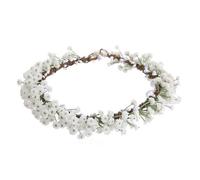 Romance Flower Hair Crowns Headpiec for and Bridesmaid Perfect for Ceremonies Receptions and Festival Celebration Wedding Hair Ornament