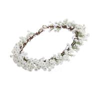 Romance Flower Hair Crowns Headpiec for Bride and Bridesmaid Perfect for Ceremonies Receptions and Festival Celebration Hair