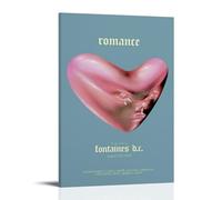 Romance-Fontaines D.C. Modern Ultra Clear Wall Decor Prints Decorative Posters Exquisite Art Decoration Suitable for Office Living Room And RoomFrame-style16x24inch(40x60cm)