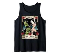 Romance Frankenstein The Lovers Classic Tarot Halloween Vibe Tank Top