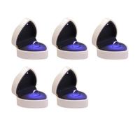 Romance Heart Designs Jewelry Storage Box With LED Light Jewelry Accessory For Rings Earrings And More Organization Wedding Gifts Box