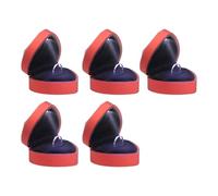 Romance Heart Designs Jewelry Storage Box With LED Light Jewelry Accessory For Rings Earrings And More Organization Wedding Gifts Box