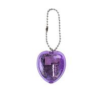 Romance Heart Shape Music Box Bag Decorative Compact Portable Pendant Clear Sound Acrylic Music Box for Lover, フリーサイズ