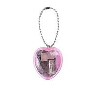 Romance Heart Shape Music Box Bag Decorative Compact Portable Pendant Clear Sound for Lover's Birthday Gift, フリーサイズ