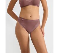 Sloggi Tai Briefs Romance - Lightweight Mid-Rise Lace Stretch - Cacao
