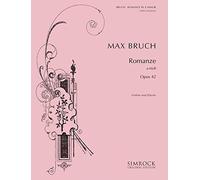 Romance in A Minor: op. 42. violin and orchestra. Réduction pour piano avec partie soliste.