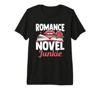 Romance Novel Junkie Enjoy Spicy Books Author and Writer Premium T-Shirt