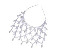 Romance Pearls Tassels Crowns Hairband Styling Accessory for Wedding Event Anniversary and Evening Party Dressingup Props Fringe Hair Accessory