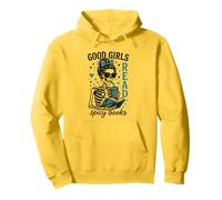 Romance Reader Good Girls Read Spicy Books Halloween Costume Pullover Hoodie