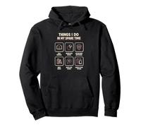Romance Reader Things I Do In My Spare Time Book Lover Pullover Hoodie