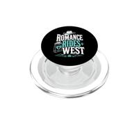 Romance Rides West Book Reader PopSockets PopGrip for MagSafe