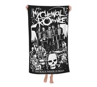 Romance Rock Band My Chemical Home Bath Towels Highly Absorbent Beach Towels For Vacation Essential for Travel And Swimming