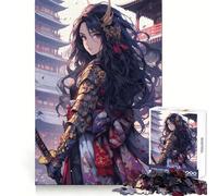 Romance Samurai 1000 Piece Jigsaw Puzzles for Adults Teenagers Intellect Toy Home Enjoy Quality Cut Classic Gift (38x26cm)