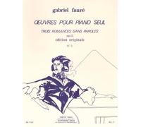 Romance sans paroles n° 3 - Extrait de l'op. 17. Piano Solo.