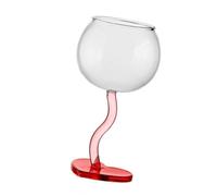 Romance Wine Glasses with Heart Shape Base Perfect for Valentines Day Dinners and Anniversary Celebration Handmade Glasswares for Couple