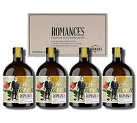 ROMANCES de Moral | Extra Virgin Olive Oil (Picual Variety, 500ml. x 4units) | Best Premium EVOO from Calatrava | Luxury gourmet EVOO from picual olives | Direct sale and limited production
