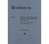 Romances for Violin and Orchestra in G and F major op. 40 u. 50 Piano reduction