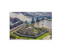 Romanesque Architecture Poster Tower of London (1078) Canvas Wall Art Prints Poster Photo Picture Painting Posters Room Decor 08x12inch(20x30cm)