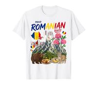 Romania Costume Themed Outfit Idea for Men & Romanian Flag T-Shirt