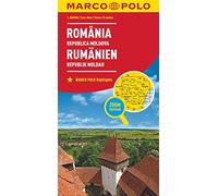 Romania Marco Polo Map: Wegenkaart 1:800 000 (Marco Polo Maps)
