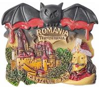 Romania Refrigerator Magnet Tourism Souvenir 3D Fridge Decoration Craft Collection