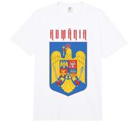 Romania, Steagul Romaniei, Romanian Patriotic Eagle Emblem Comfort Colors Adult Heavyweight T-Shirt