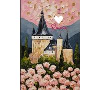 Romania Travel Journal - Pink Edition | I Love Romania Notebook to Record Your Adventures | Souvenir Gift for Girls, Teens & Women | 120 Wide-Ruled Pages